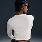 Nike Sportswear Chill Knit Women's Slim Long-Sleeve Cropped Top