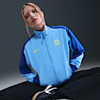 Veste nationale de football Nike Dri-FIT FC Barcelona Strike Fourth pour femme