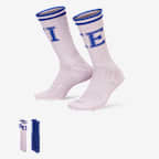 Calcetines acolchados de entrenamiento Nike Everyday Plus (2 pares) - Multicolor