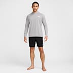 Nike Swim Hydroguard Essential Men's Dri-FIT UV Long Sleeve Hooded Top