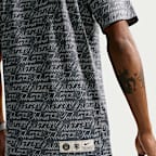 Toulouse FC Nike Dri-FIT mérkőzés előtti rövid ujjú férfi futballfelső