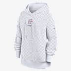 Houston Texans Rivalries Collection Phoenix Women's Nike NFL Oversized Pullover Hoodie - White