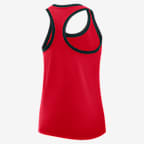Georgia Primetime Shadow Women's Nike College Racerback Tank Top