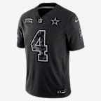 Jersey Nike Dri-FIT Limited de la NFL para hombre Dak Prescott Dallas Cowboys Salute to Service - Negro