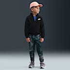 나이키 리틀키즈 쿼터집 긴팔 탑