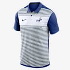 Los Angeles Dodgers Striped Vapor Polo Men's Nike Dri-FIT MLB Polo