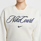 나이키코트 컬렉션 여성 크루넥 테니스 탑