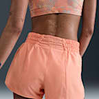 Nike Dri-FIT One Women's Mid-rise 8cm (approx.) 2-in-1 Shorts