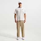 Męska bluza do golfa o luźnym kroju Nike Tartan