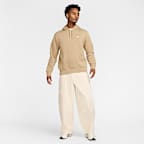 Sudadera con gorro sin cierre de tejido Fleece para hombre Nike Club