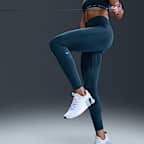 Nike Universa Women's High-Waisted Full-Length Leggings with No Front Seam