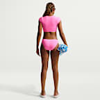 Nike Swim Women's Cropped Swim Top