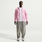 Sweat à capuche en tissu Fleece à zip Nike Club pour homme