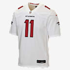 Jalon Walker Atlanta Falcons Big Kids' Game Jersey - White