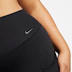 Nike Go Women's High-Waisted 20.5cm (approx.) Biker Shorts with Pockets (Plus Size)
