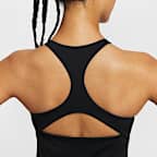 เสื้อกล้ามบราผู้หญิงซัพพอร์ตระดับกลางเสริมฟองน้ำ Nike