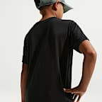 Playera para niños talla grande Nike