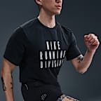 กางเกงวิ่งขาสั้น 5 นิ้วมีซับในผู้ชาย Dri-FIT Nike Stride Running Division