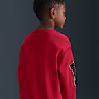 Nike Club Little Kids' Chenille Fleece Crew