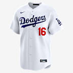 Jersey Nike Dri-FIT ADV de la MLB Limited para hombre Will Smith Los Angeles Dodgers - Blanco