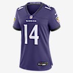 Kyle Hamilton Baltimore Ravens Women's Nike NFL Game Jersey - Purple