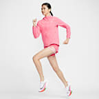 나이키 스위프트 여성 드라이 핏 미드라이즈 투인원 러닝 쇼츠