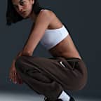 Pants de entrenamiento oversized de tiro alto para mujer Nike Sportswear Phoenix Fleece