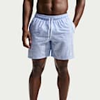 Nike Swim Breaker Men's Ripple Texture 7" Brief-Lined Volley Short