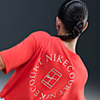 Nike Slam Women's Dri-FIT Short-Sleeve Cropped Tennis T-Shirt