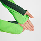 나이키 ACG 남성 드라이 핏 미드 레이어 쿼터집 트레일 러닝 탑