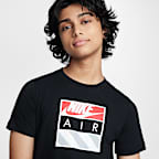 Playera para niños talla grande Nike Air