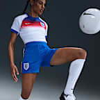 England 2025/26 Stadium Home Women's Nike Dri-FIT Football Replica Shorts