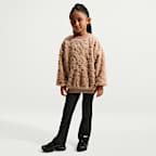 Nike Cozy Little Kids' 2-Piece Flared Leggings Set - Black