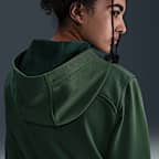 Nike Pro Fleece Big Kids' (Girls') Dri-FIT Full-Zip Hoodie