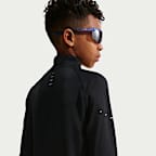 Haut à demi-zip Dri-FIT Nike Stride pour enfant