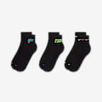 Nike Everyday Plus Cushioned Training Ankle Socks (3 Pairs)
