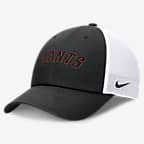 San Francisco Giants Evergreen Wordmark Club Men's Nike MLB Adjustable Hat - Black