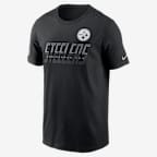 Playera Nike Dri-FIT de la NFL para hombre Pittsburgh Steelers Sideline Team Issue - Negro