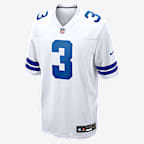 George Pickens Dallas Cowboys Men's Nike NFL Game Jersey - White