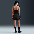 Shorts de tejido Woven de tiro medio de 13 cm con logotipo para mujer Nike Sportswear Classic