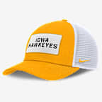 Iowa On-Field Rise Men's Nike Nike College Trucker Adjustable Hat - Gold