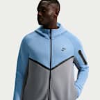 Chamarra Windrunner de tejido Fleece de cierre completo para hombre Nike Tech