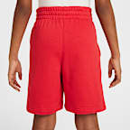 Nike Sportswear Club Fleece Big Kids' French Terry Shorts