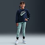 Nike Wild Warmth Little Kids' Crew Top and Leggings Set - Mint Foam