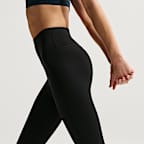 Nike Zenvy Women's High-Waisted Full-Length Leggings with No Front Seam