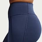 Nike Universa Women's High-Waisted 8" Biker Shorts with No Front Seam