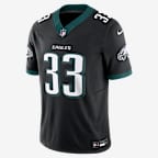 Jersey Nike Dri-FIT de la NFL Limited para hombre Cooper DeJean Philadelphia Eagles - Negro