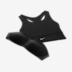 Nike Swoosh Women's Medium-Support 1-Piece Padded Longline Sports Bra