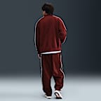 Nike Sportswear Club 男款寬版針織田徑外套