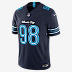 Jeffery Simmons Tennessee Titans Rivalries Collection Men's Nike Dri-FIT NFL Limited Jersey - College Navy